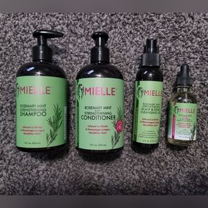 Mielle Rosemary Mint Hair Care Set